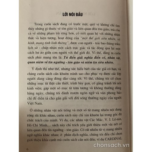 Từ điển Tôn giáo 