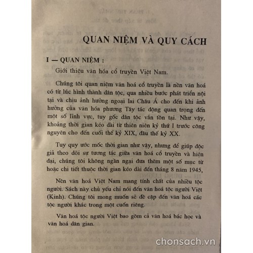 Từ điển Văn hoá hoá cổ truyền Việt Nam