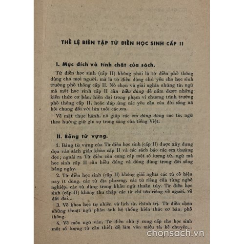 Từ điển Học sinh 