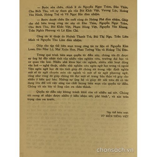 Từ điển Tiếng Việt 