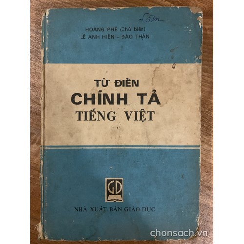 Từ điển Chính tả tiếng Việt (tái bản lần 2)