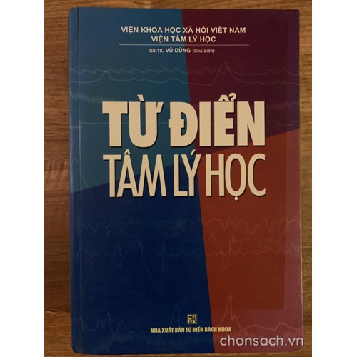 Từ điển Tâm lý học 