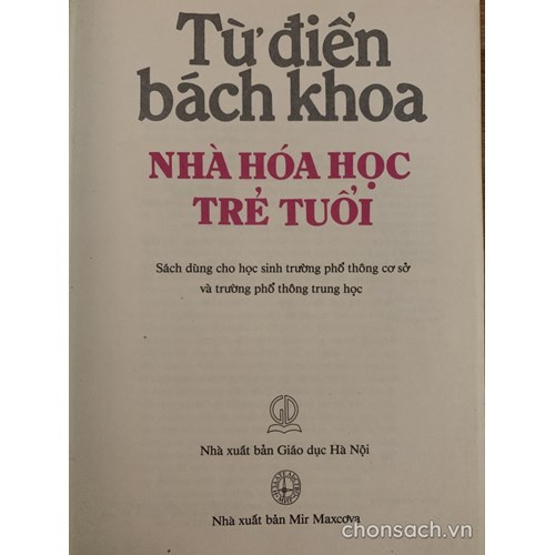 Từ điển bách khoa Nhà hoá học trẻ tuổi 