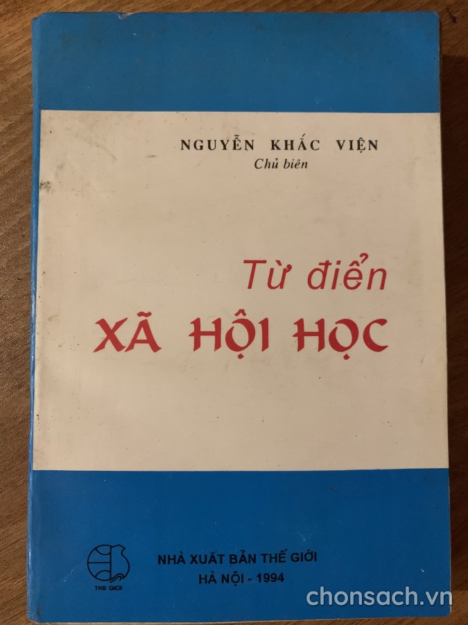 Từ điển Xã hội học 