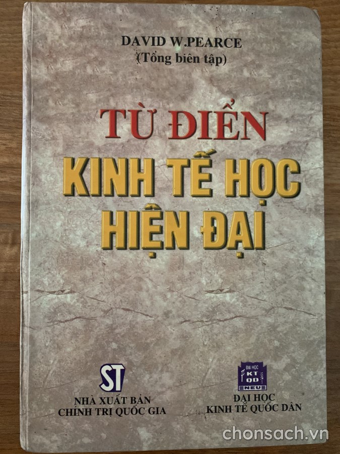 Từ điển Kinh tế học hiện đại 