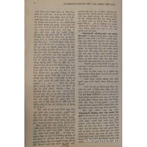 Almanach những nền văn minh thế giới 