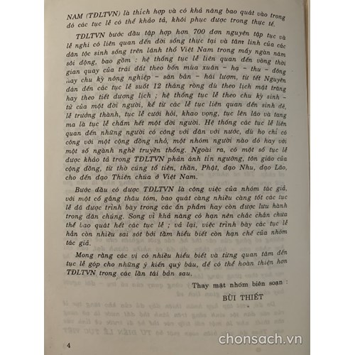Từ điển Lễ tục Việt Nam