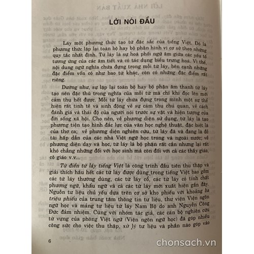 Từ điển Từ láy tiếng Việt