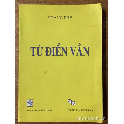 Từ điển Vần (tiếng Việt)