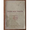 Danh mục thuốc 