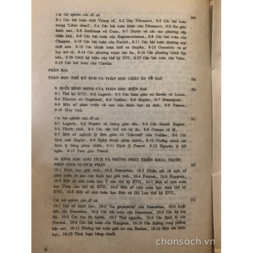 Giới thiệu lịch sử Toán học