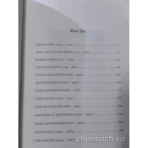Chân dung những nhà cải cách giáo dục tiêu biểu trên thế giới (chờ cập nhật)