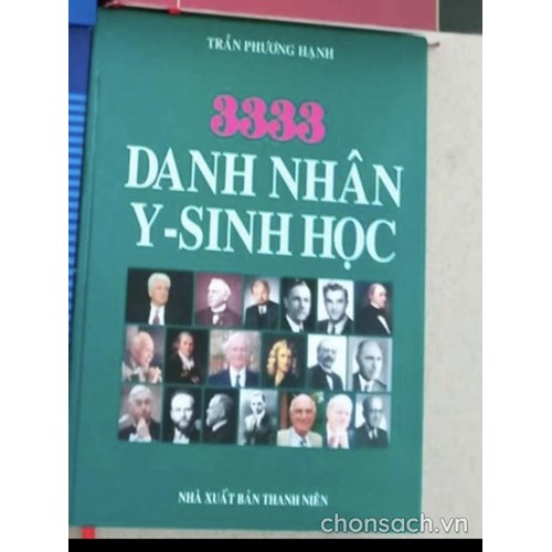 3333 Danh nhân Y - Sinh học (chờ cập nhật)
