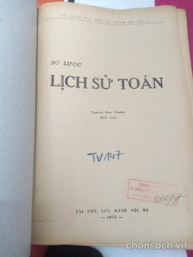Sơ lược Lịch sử Toán (6)