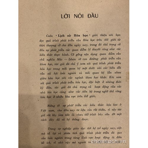Lịch sử Hoá học (3)