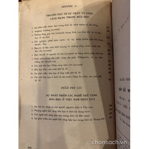 Lịch sử Hoá học (3)