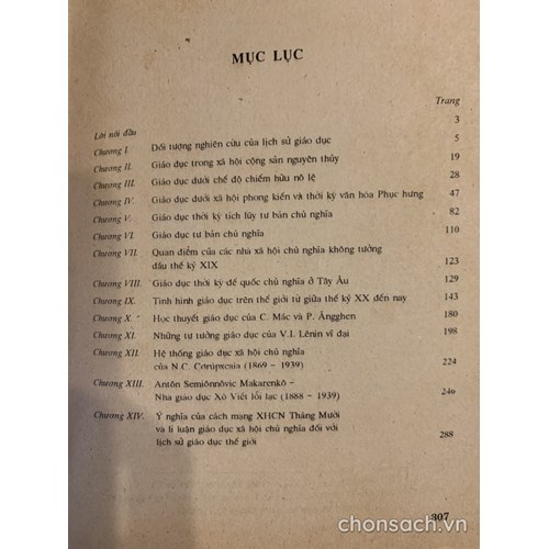 Lịch sử Giáo dục thế giới 