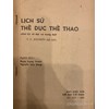 Lịch sử thể dục thể thao (cổ đại và trung đại)