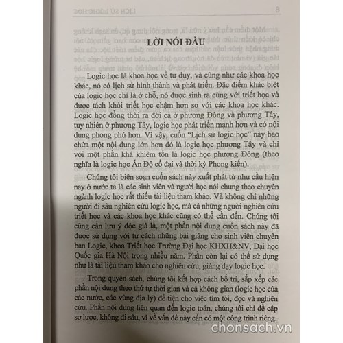 Lịch sử Logic học 