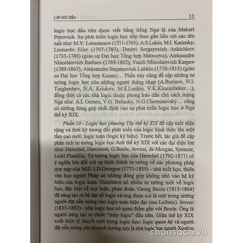 Lịch sử Logic học 