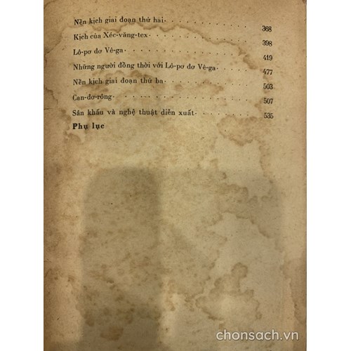 Lịch sử Sân khấu thế giới (4 tập)