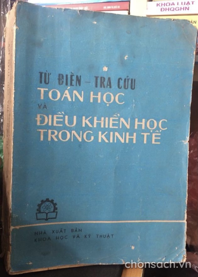 Từ điển tra cứu toán học và điều khiển học trong kinh tế 