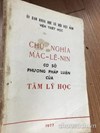 Chủ nghĩa Mác- Lê nin cơ sở phương pháp luận của tâm lý học 