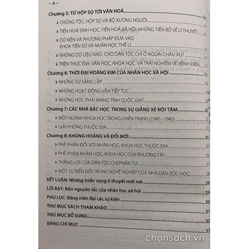 Lược sử Nhân học 