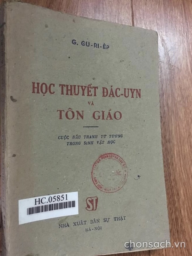 Học thuyết Đác-Uyn và tôn giáo - cuộc đấu tranh tư tưởng trong sinh vật học