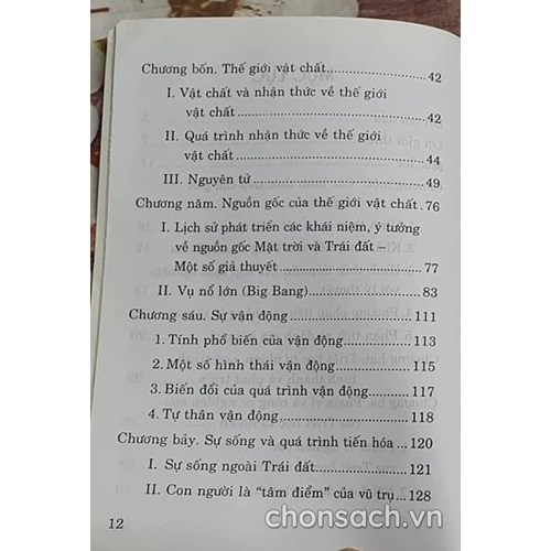 Triết học tự nhiên-những phạm trù cơ bản 
