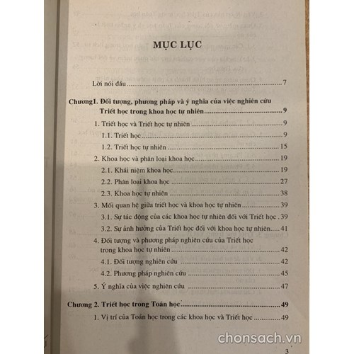 Triết học trong khoa học tự nhiên 