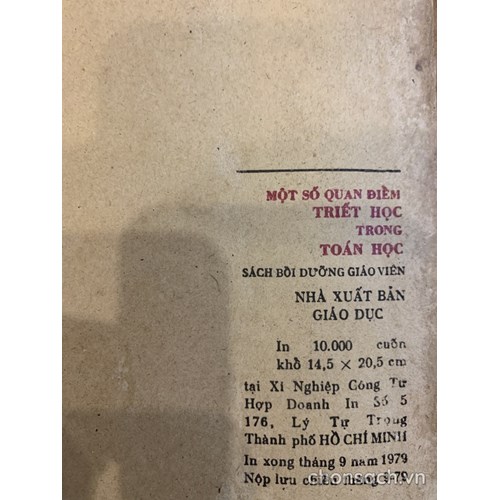 Một số quan điểm triết học trong toán học 