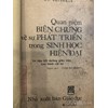 Quan niệm biện chứng về sự phát triển trong sinh học hiện đại 