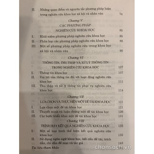 Một số vấn đề cơ bản của Khoa học luận 