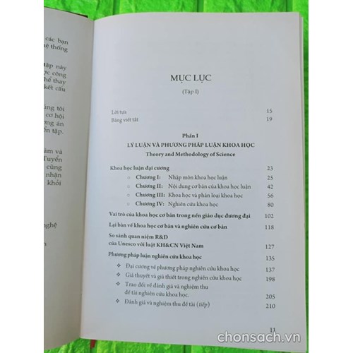 Lý luận và phương pháp luận khoa học 