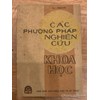 Các phương pháp nghiên cứu khoa học 