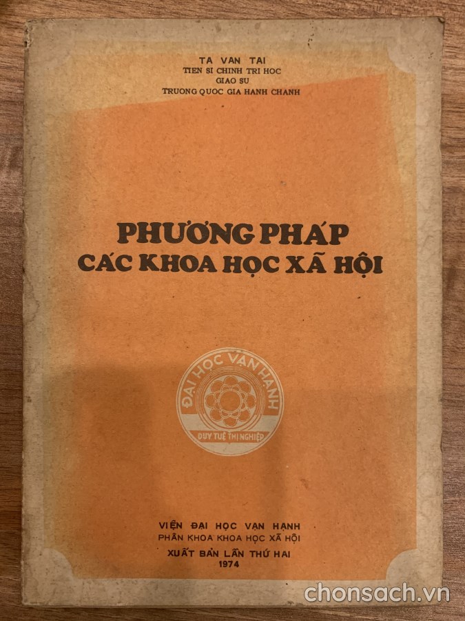 Phương pháp các khoa học xã hội 