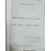 Mác, Ăng-ghen, Lê-nin và văn học, nghệ thuật 