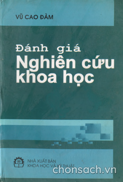 Đánh giá nghiên cứu khoa học 