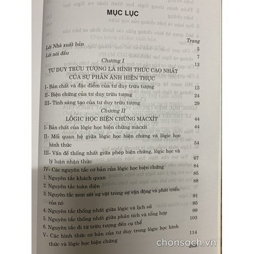 Lôgic học biện chứng và sự phát triển của khoa học 
