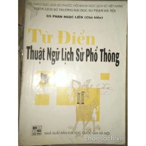 Từ điển thuật ngữ Lịch sử phổ thông 
