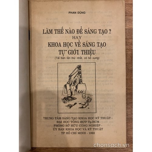 Làm thế nào để sáng tạo? Hay khoa học về sáng tạo tự giới thiệu 