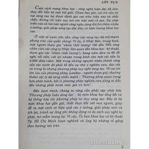 Sổ tay sáng tạo: các thủ thuật (nguyên tắc) cơ bản 