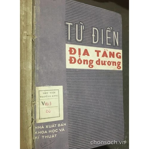 Từ điển Địa tầng Đông Dương 