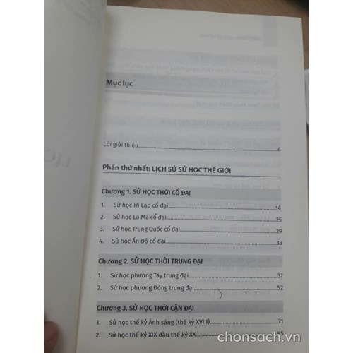 Giáo trình lịch sử Sử học 