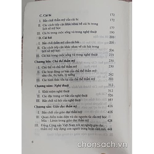 Mỹ học - Khoa học về các quan hệ thẩm mỹ 