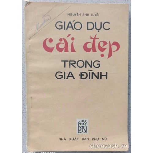 Giáo dục cái đẹp trong gia đình