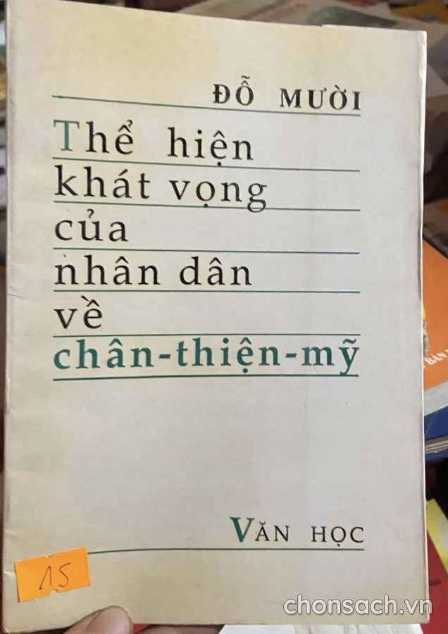 Thể hiện khát vọng của nhân dân về chân-thiện-mỹ 