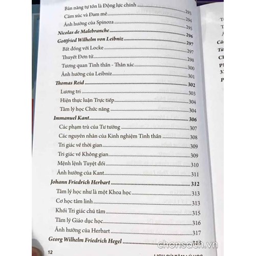Lịch sử Tâm lý học (4)