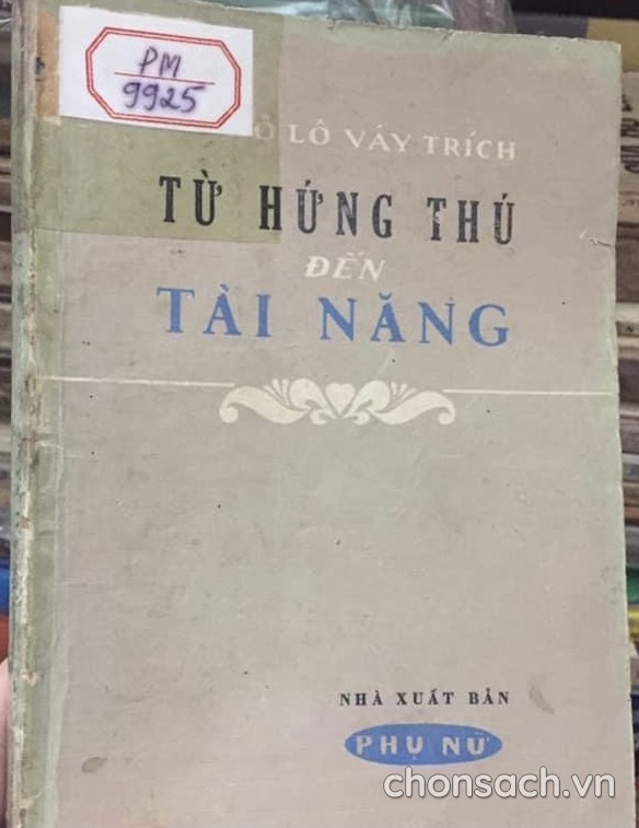 Từ hứng thú đến tài năng 